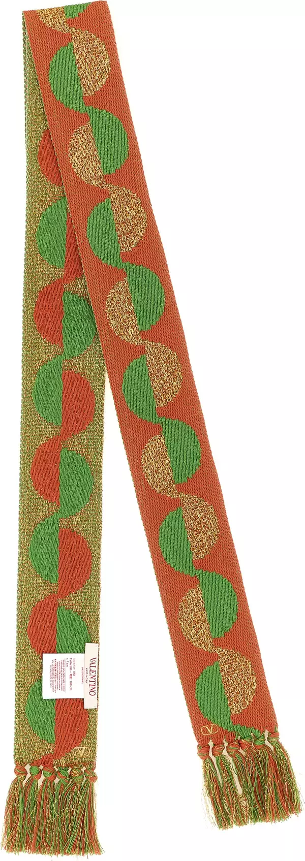 Orange Cotton Foulard