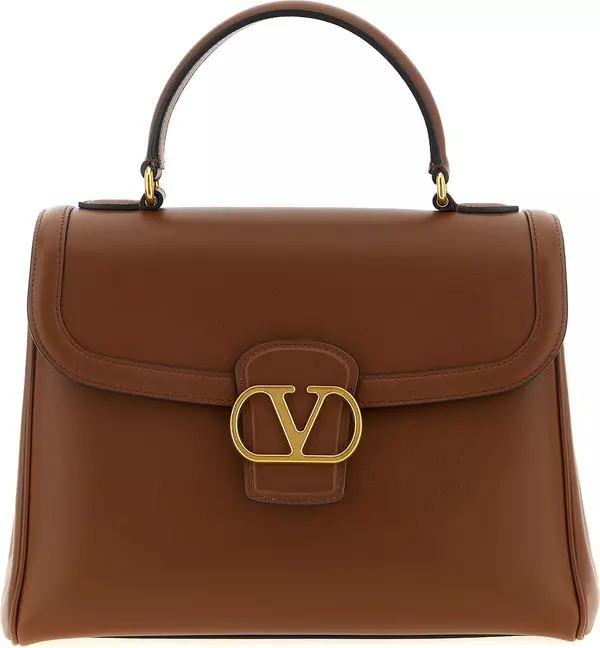 Brown Calfskin Handbag