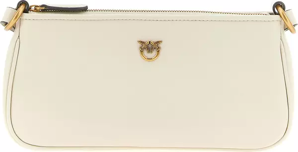 White Goatskin Crossbody Bag