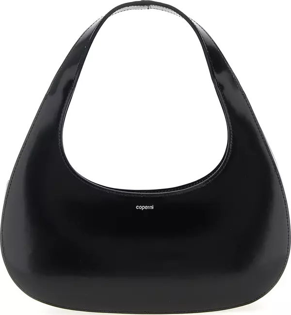 Black Cowhide Handbag