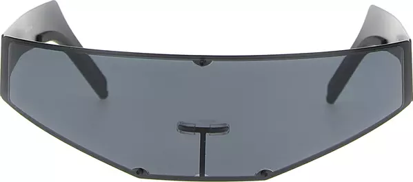 Black Stainless Steel Sunglasses