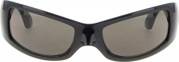 Black Polyamide Sunglasses
