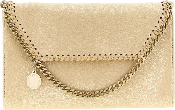 Gold Polyester Cardholder