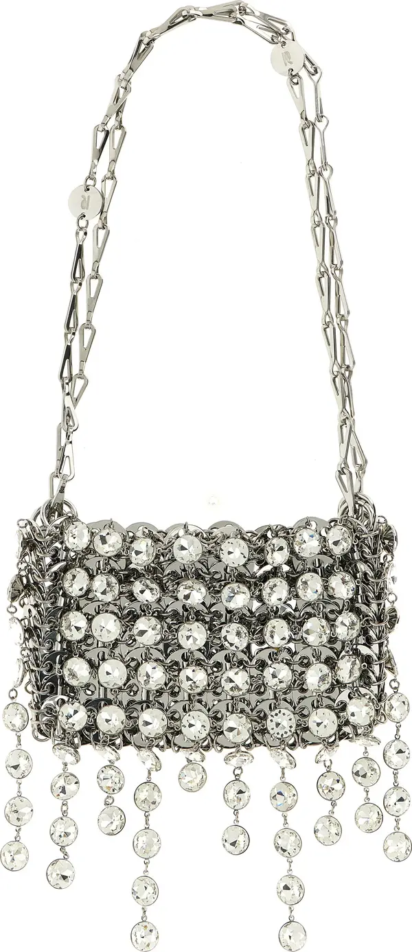 Silver Brass Shoulder Bag