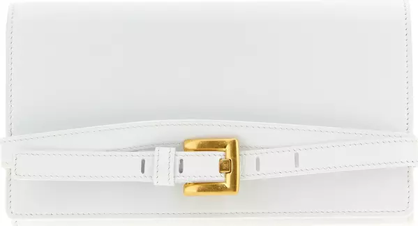White Calfskin Cardholder