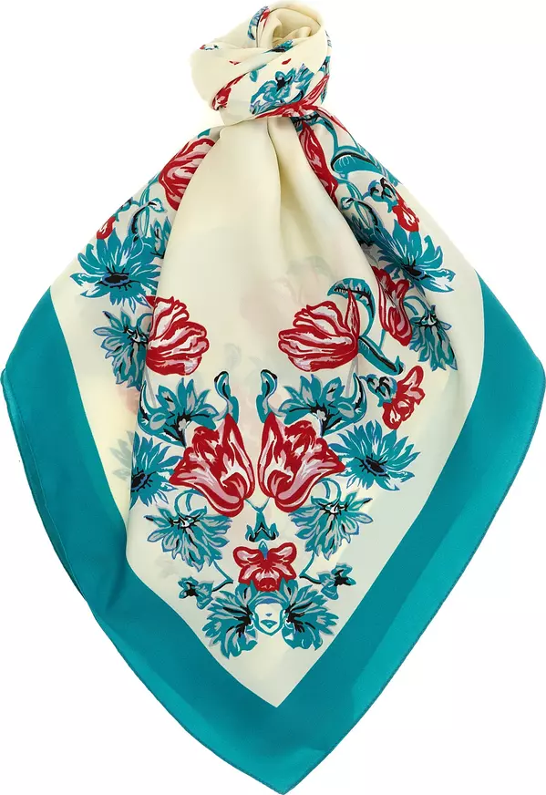 Multicolor Viscose Scarf