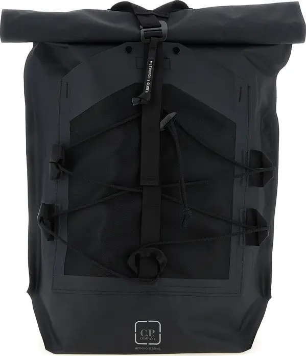 Black Polyamide Backpack