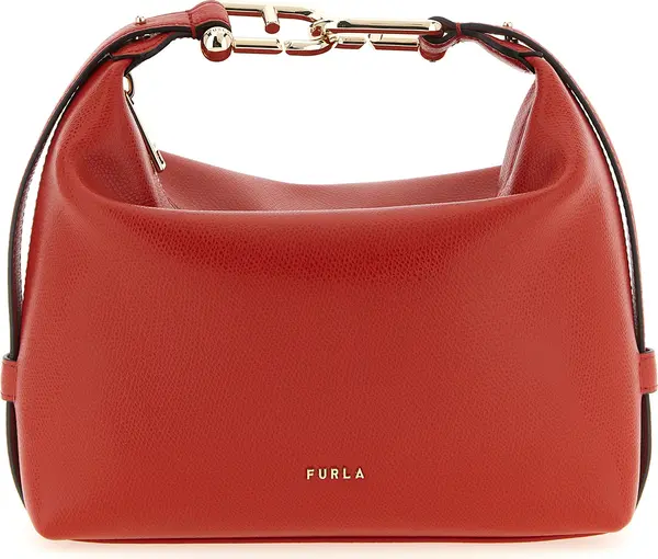 Multicolor Calfskin Shoulder Bag