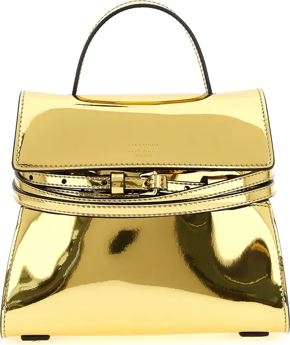 Gold Polyethylene Handbag