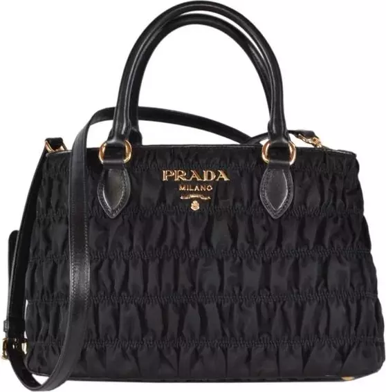 Black Nylon Handbag