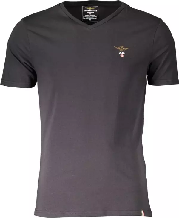 Black Cotton Men's Shirt
