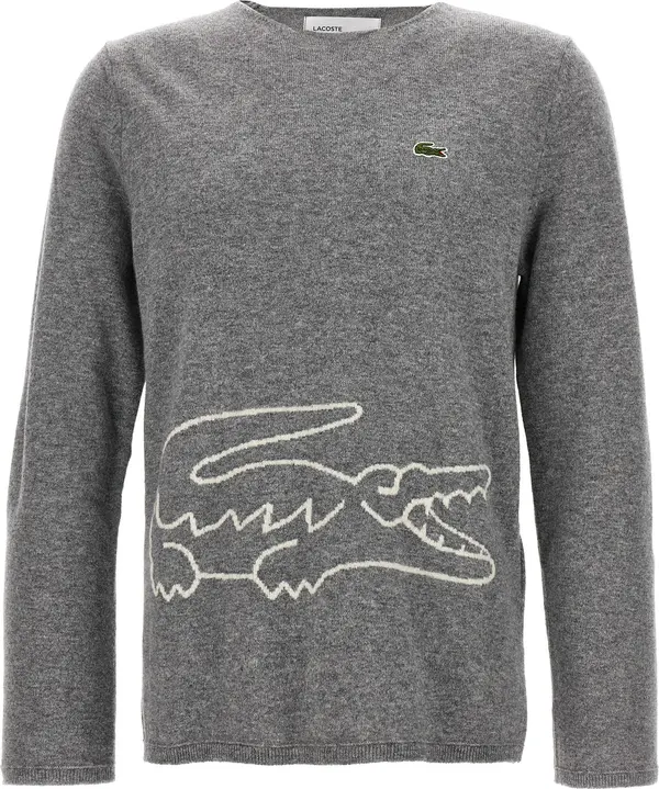 Gray Wool Cardigan