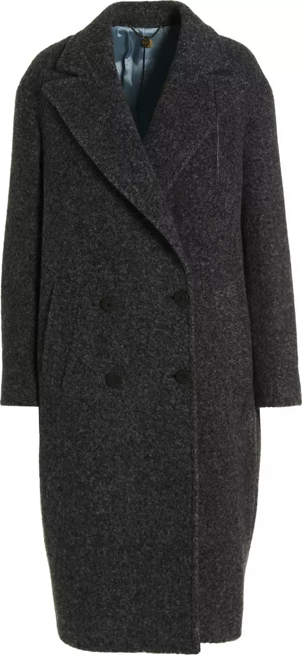 Gray Viscose Coat