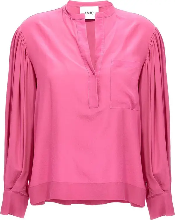 Multicolor Silk Blouse