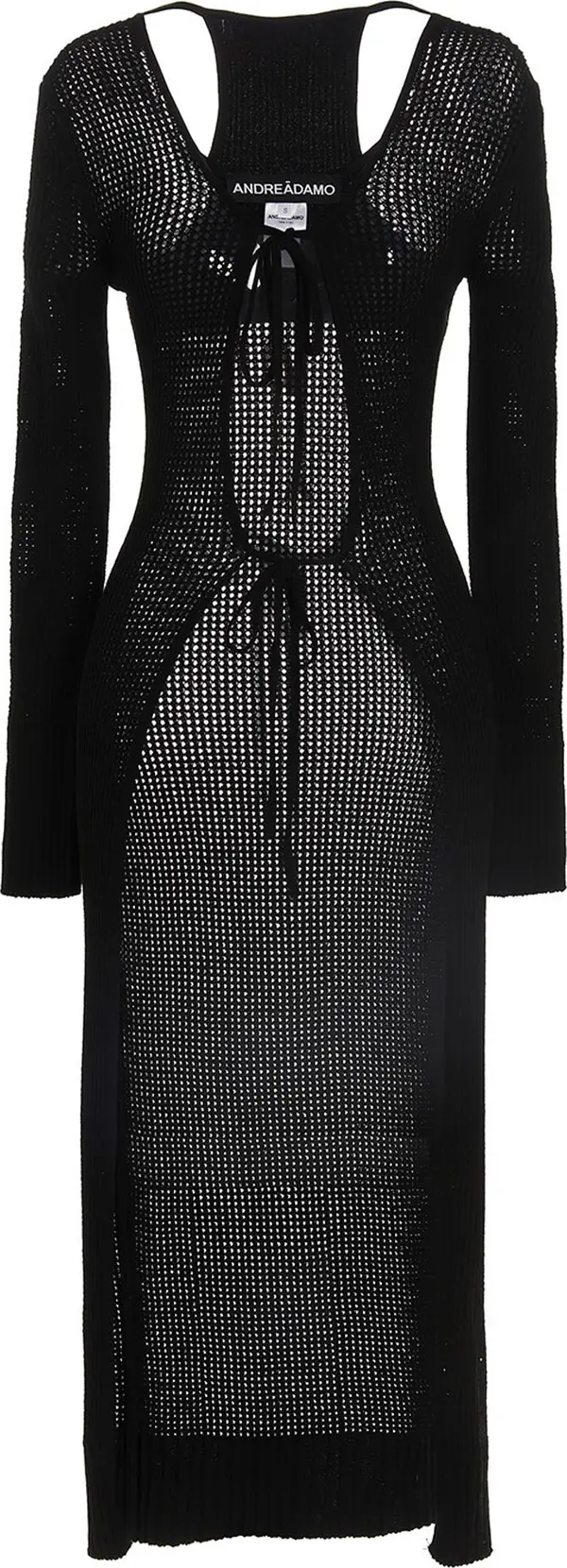 Black Viscose Cardigan
