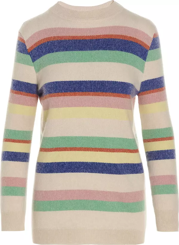 Multicolor Cashmere Cardigan