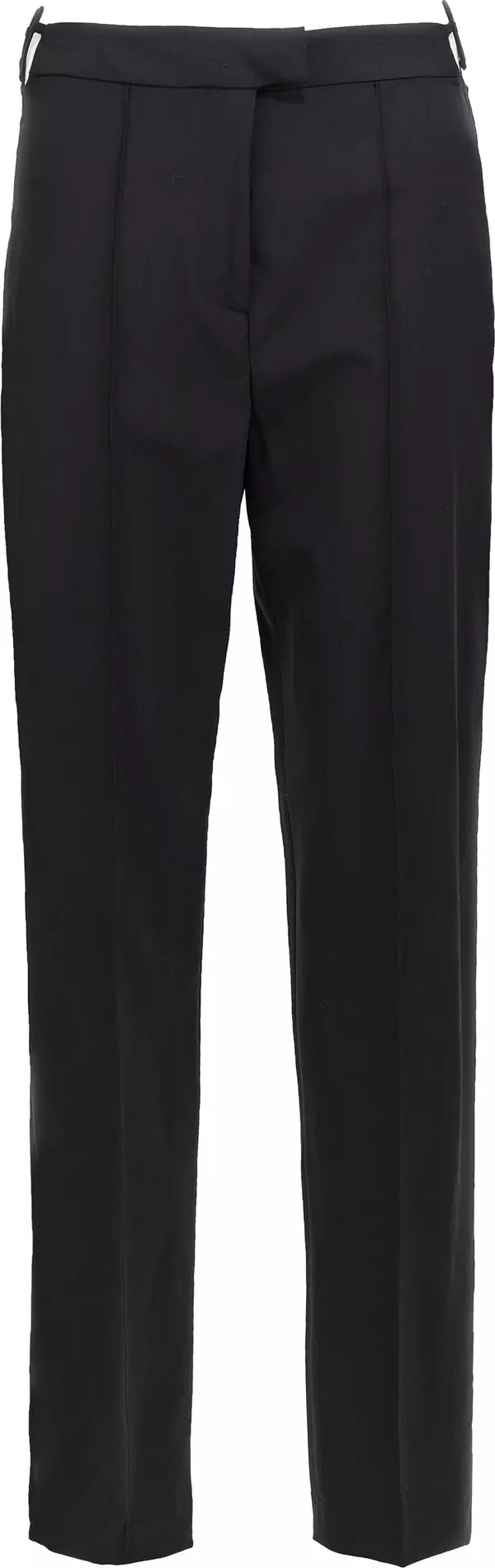 Black Virgin Wool Pants