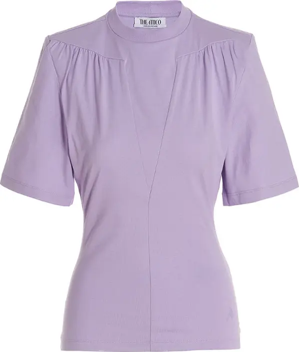 Purple Cotton T-Shirt