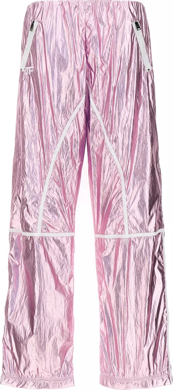 Multicolor Polyamide Athletic Pants