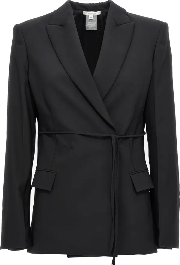 Black Virgin Wool Blazer