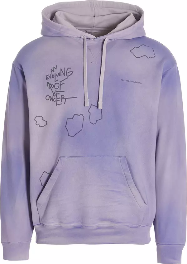 Purple Cotton Sweatshirt