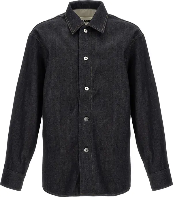 Blue Cotton Blouse