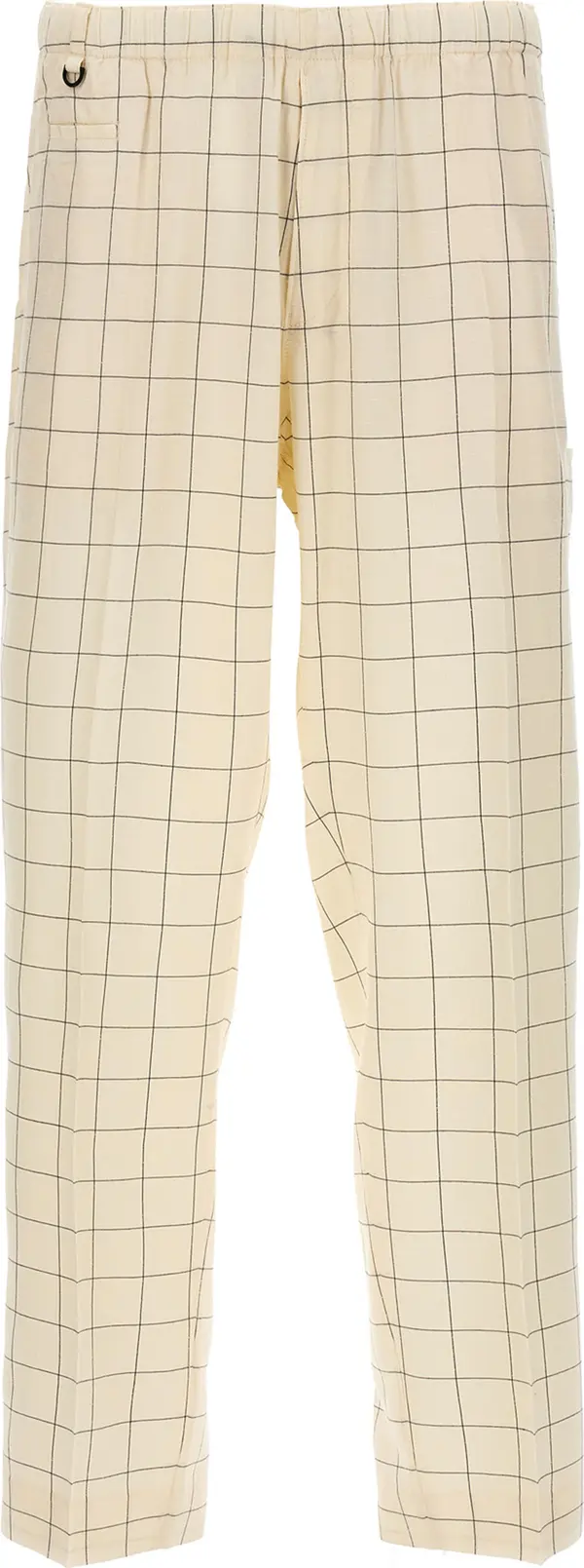 Bicolor Rayon Casual Pants