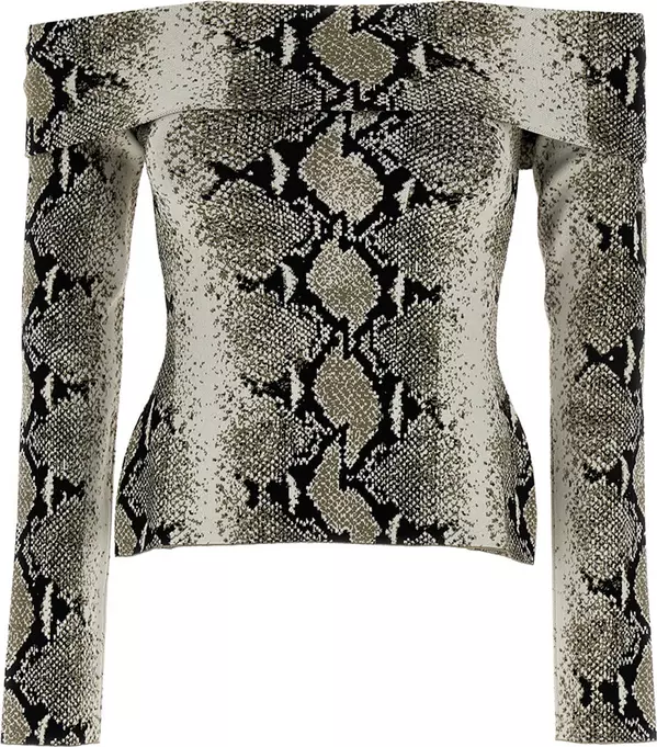 Multicolor Viscose Blouse