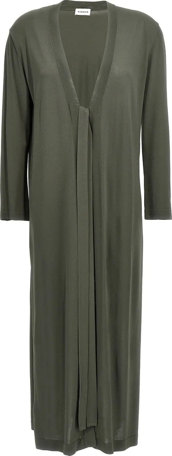 Bicolor Viscose Cardigan