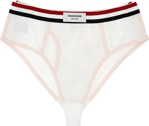 White Cotton Briefs