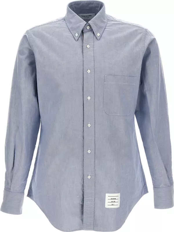 Blue Cotton Blouse