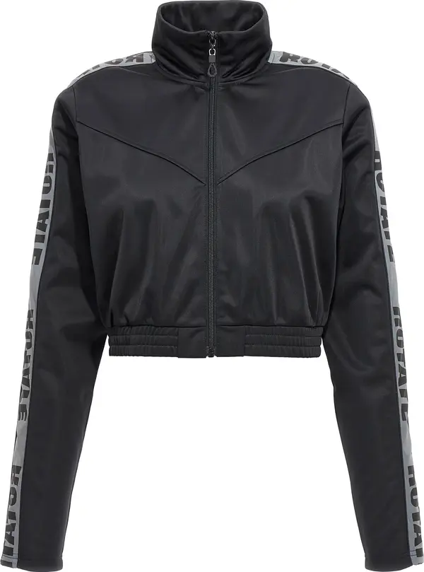 Black Polyester Sweatshirt