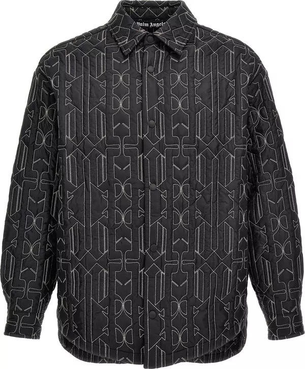 Gray Polyamide Shell Jacket