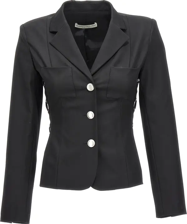 Black Wool Blazer