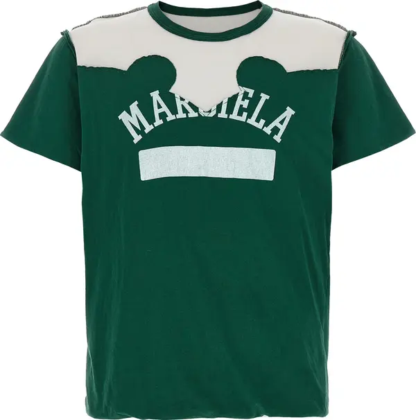 Bicolor Cotton T-Shirt