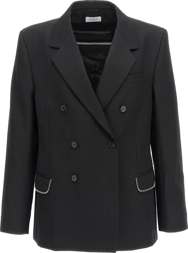 Black Virgin Wool Blazer