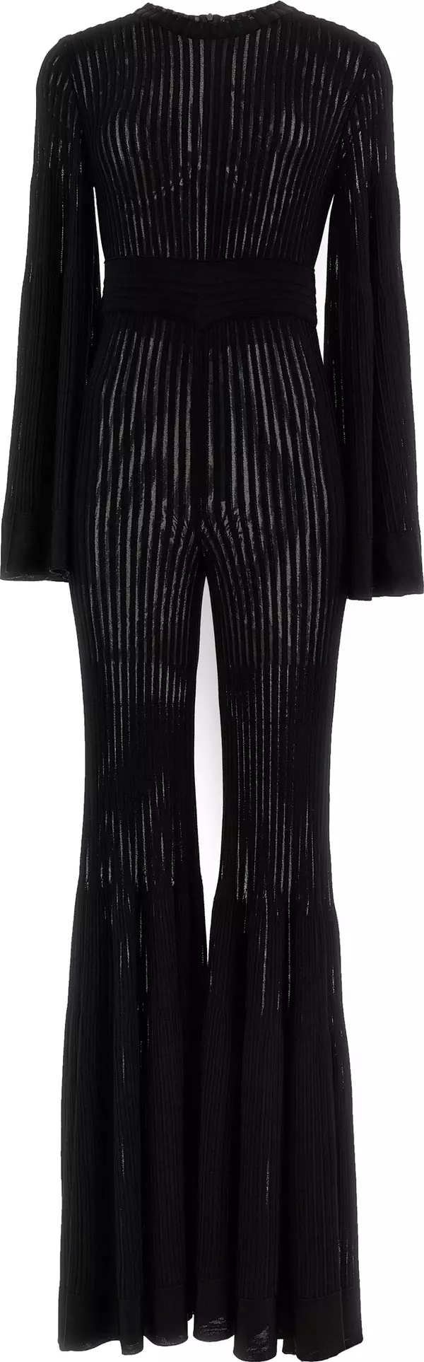 Black Viscose Jumpsuit