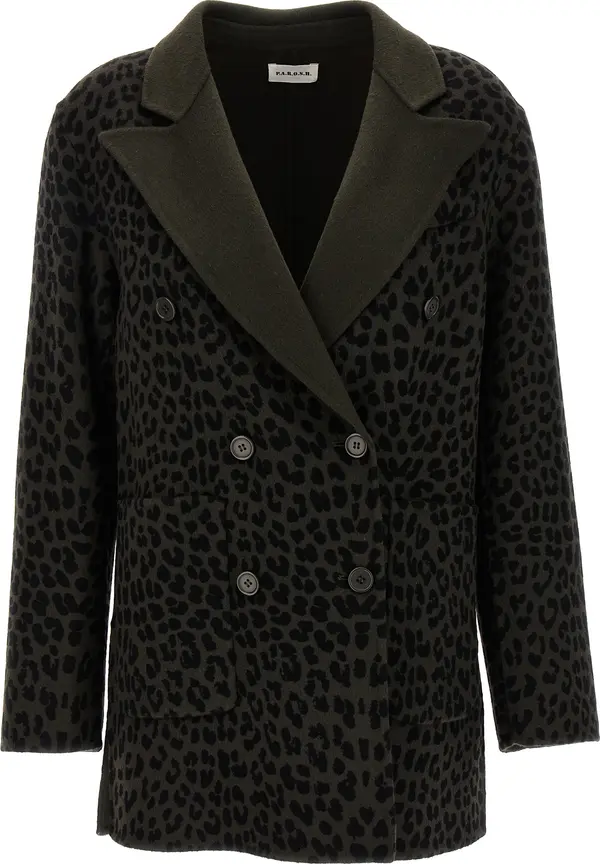 Bicolor Wool Blazer