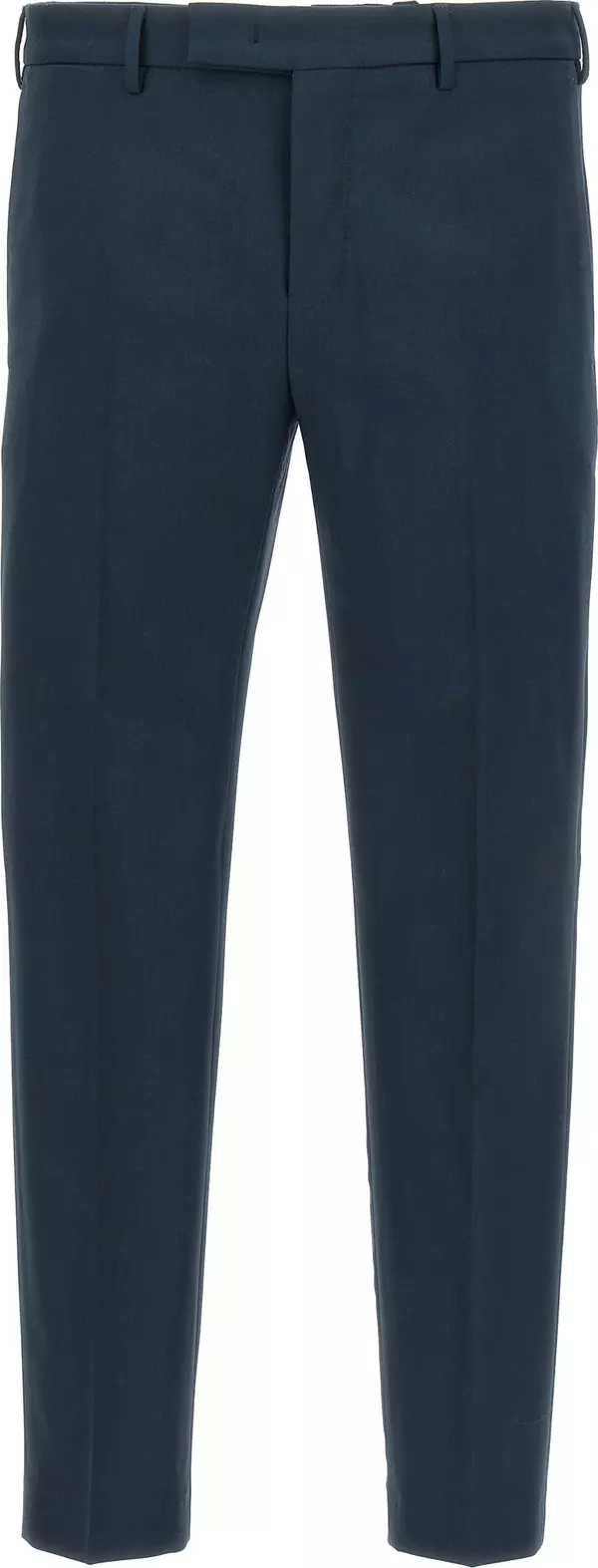 Blue Virgin Wool Dress Pants