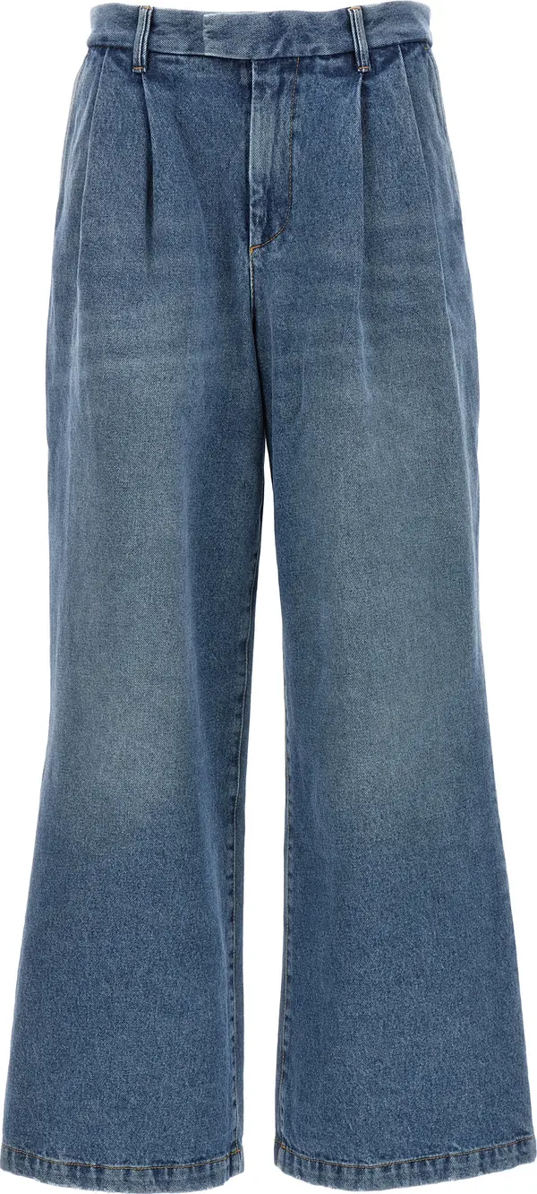 Blue Cotton Jeans Denim