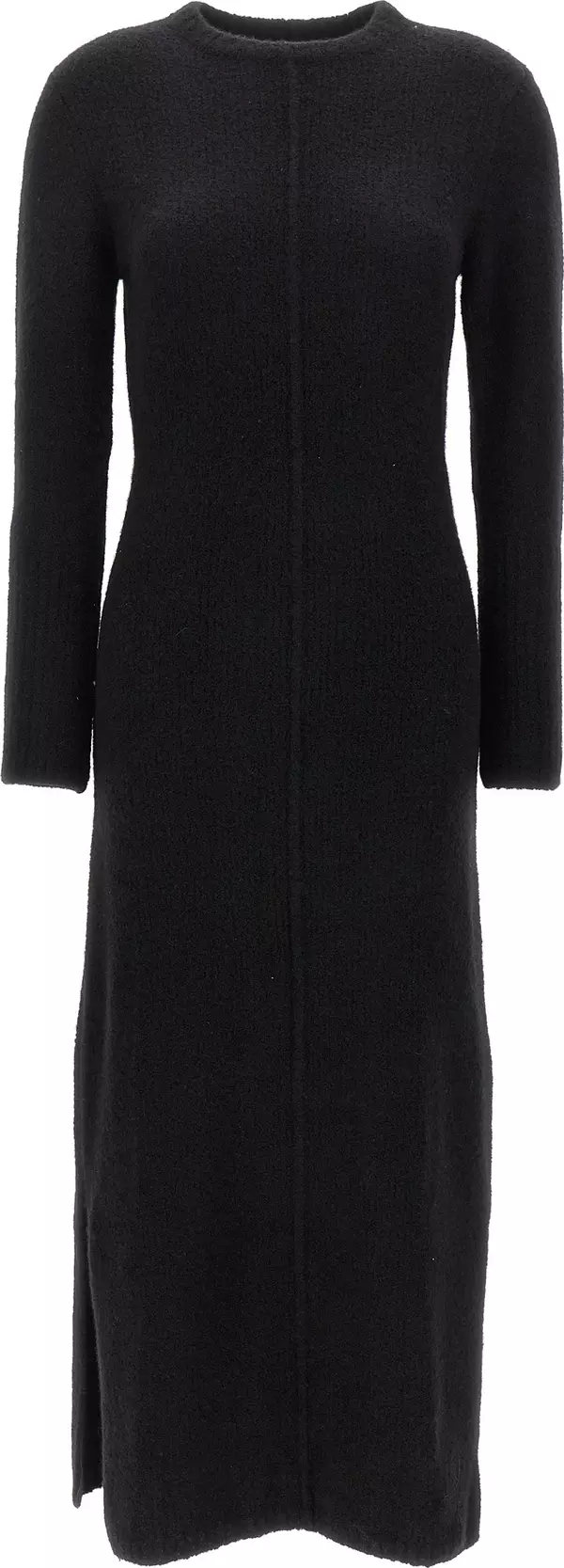 Black Cashmere Long Dress