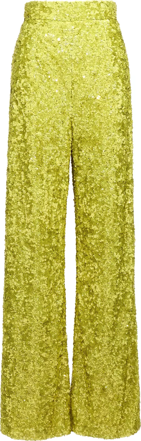 Bicolor Polyamide Flared Pants