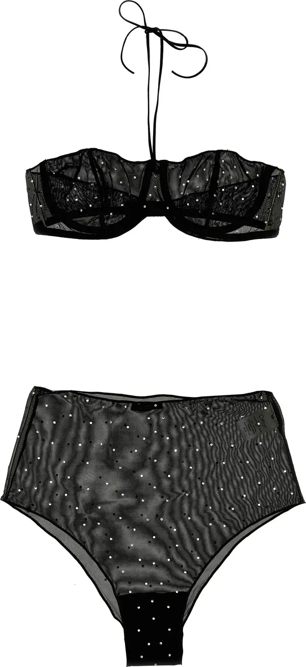Black Polyamide Lingerie