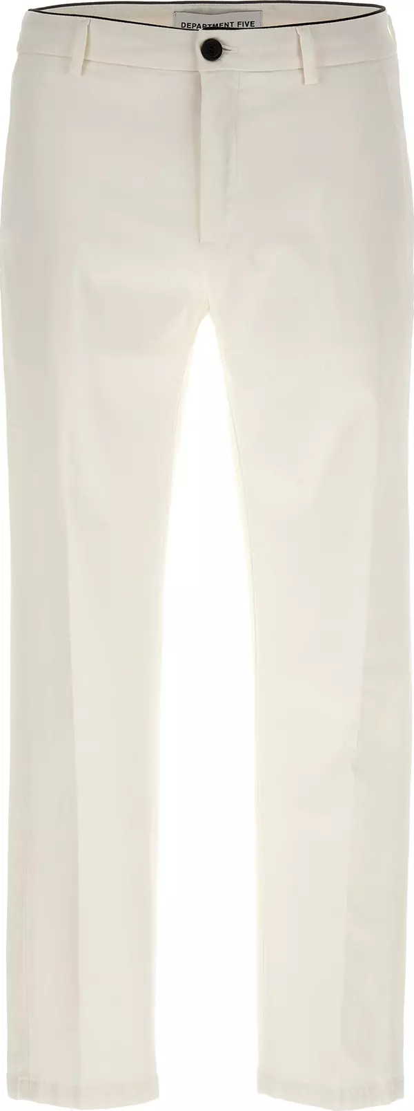 White Cotton Pants