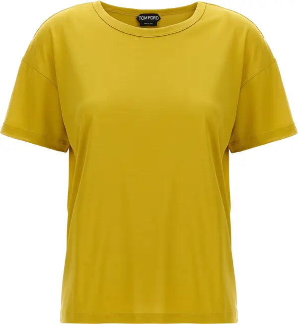 Bicolor Silk T-Shirt
