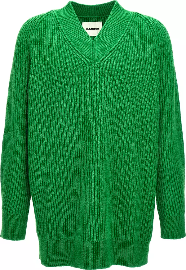 Bicolor Cotton Cardigan
