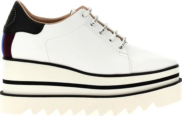 Bicolor Polyethylene Wedge Sandals