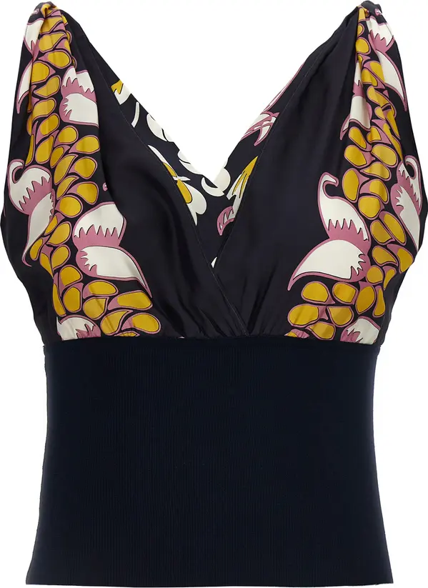 Black Silk Tank Tops