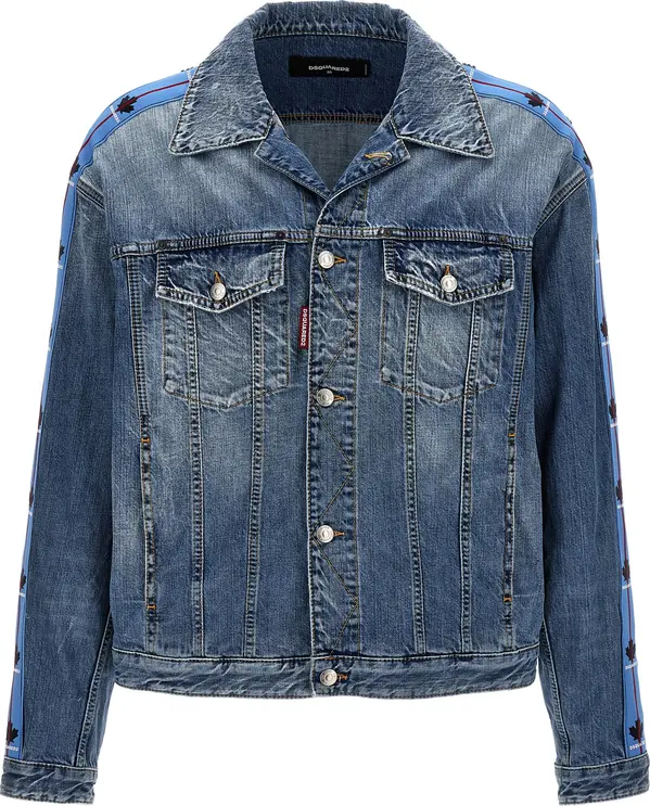 Blue Cotton Denim Jacket