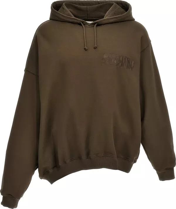 Brown Cotton Sweatshirt